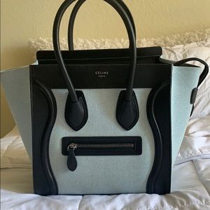 Celine micro luggage bag